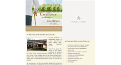 Desktop Screenshot of concordhealthcarenj.com